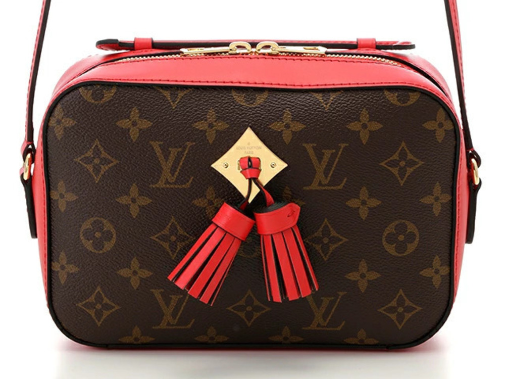 LOUIS VUITTON Bag Saintonge Shoulder Monogram Calfskin